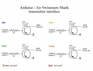 Arduino Air Swimmer Shark SVG