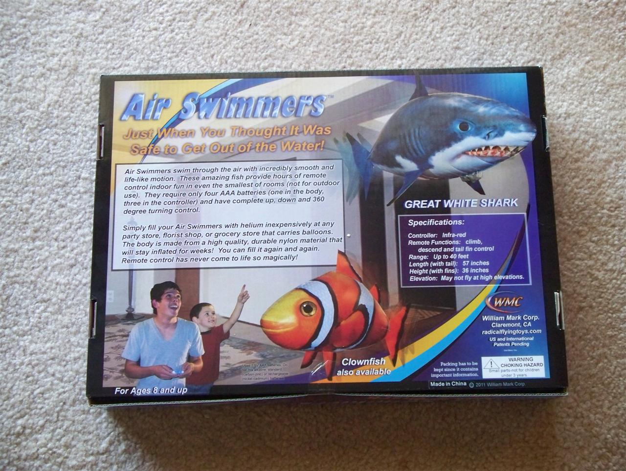air swimmers instructional video