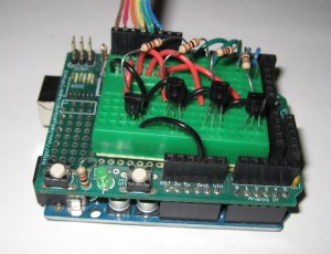 Arduino Air Swimmer Shark Board